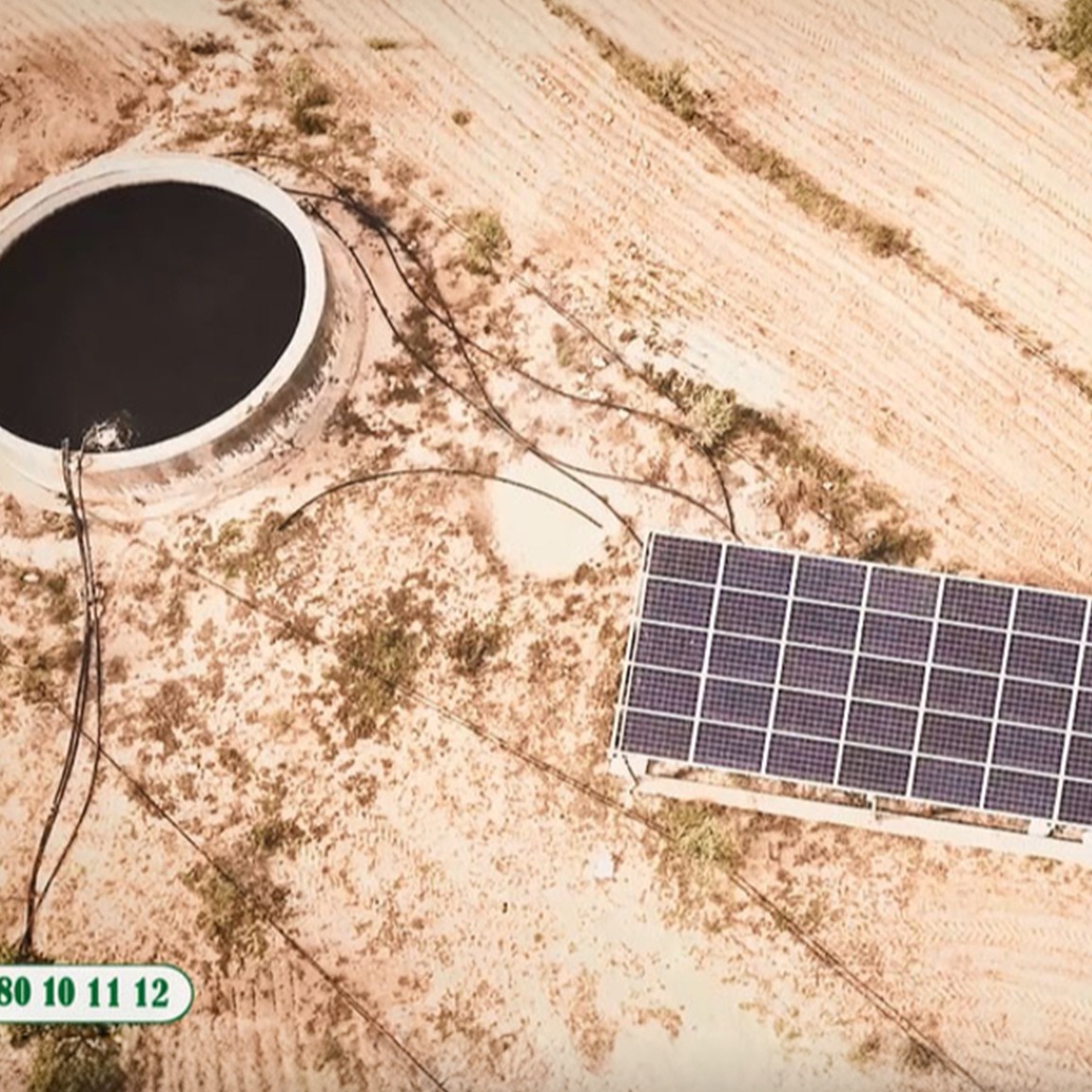 Pompage solaire agricole